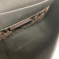 FURLA フルラ WB00393 マヤ クロスボディ パイソン柄 ミニショルダーバッグ ブラック 瑞穂店