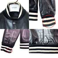 Liugoo Leathers リューグーレザーズ 牛革 スタジャン ブラック sizeM 瑞穂店