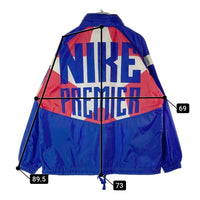 NIKE ナイキ PREMIER 90's PARIS SAINT GERMAIN 背中ビッグロゴ ナイロンジャケット ブルー sizeL 瑞穂店