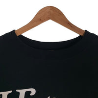 HUMAN MADE ヒューマンメイド 23SS Girls Don’t Cry ガールズドントクライ ロゴプリント クルーネックスウェットトレーナー ブラック Size XL 福生店