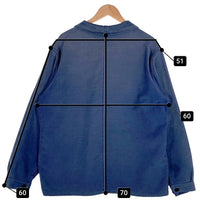 70's モールスキン French Work Jacket フレンチ ワーク ジャケット ブルー Size XL相当 福生店