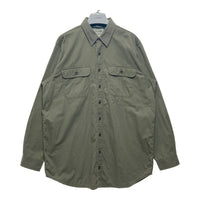 L.L.Bean エルエルビーン 長袖 ワークシャツ フランネルチェックライナー オリーブ Size L-TALL 瑞穂店