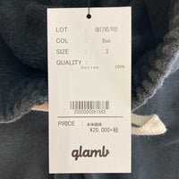 glamb グラム ヴィンテージダイ スウェットパンツ ブラック GB17VD/P02 Size 3 瑞穂店