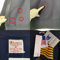 Champion チャンピオン SNOOPY スヌーピープリント リバースウィーブ クルーネックスウェットトレーナー ネイビー C5-A008 Size L 福生店