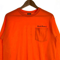 Bounty Hunter バウンティハンター Raglan Sleeve Pocket T ラグランスリーブ ポケットTシャツ 七分袖 オレンジ Size M 福生店