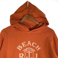 WAREHOUSE ウェアハウス BEACH PATROL 2ND-HAND ビーチパトロール セカンドハンド セコハン プルオーバーフーディー パーカー オレンジ Lot.462 Size M (38-40) 福生店