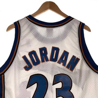 00's NIKE TEAM ナイキ NBA Washington Wizards ワシントン・ウィザーズ マイケルジョーダン タンクトップ ユニフォーム ホワイト ブルー Size L 福生店