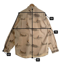 00's Columbia コロンビア RIVER LODGE 長袖 ボタンダウン シャツ ベージュ 0206 HM7077 Size XL 福生店
