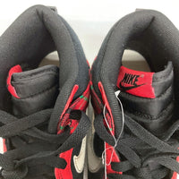 NIKE ナイキ DUNK HIGH RETRO SE ダンク ハイ レトロ SE DV0826-001 スニーカー ブラック レッド size26.5cm 瑞穂店
