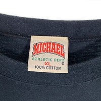 90's Leonardo Dicaprio レオナルドディカプリオ プリントTシャツ ブラック MICHAEL 1998コピーライト 韓国製 Size XL 福生店