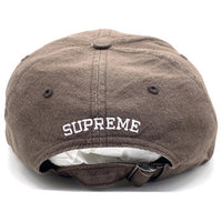 SUPREME シュプリーム 25SS Cordura Denim S Logo 6-Panel Cap コーデュラデニム Sロゴ 6パネル キャップ ブラウン 福生店