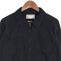 G&F WORKERS ジーアンドエフ ワーカース ジップアップ ワークジャケット ブラック Size L 福生店