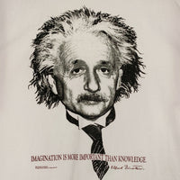 90's Einstein アインシュタイン プリントTシャツ ホワイト ANDAZIA Size XL 福生店