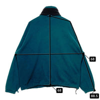 Columbia コロンビア 90's 台湾製 フリースジャケット グリーンxブラック sizeLL 瑞穂店