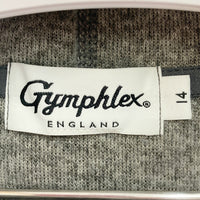 Gymphlex ジムフレックス ボアベスト くるみボタン グレー size14 瑞穂店