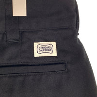 STANDARD CALIFORNIA スタンダードカリフォルニア SD T/C ワークパンツ チノツイル ブラック Size 34 福生店