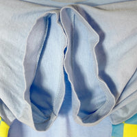 COMME des GARCONS HOMME PLUS コムデギャルソンオムプリュス PA-T019 AD2017 Disco期 異素材切替 Tシャツ ブルー sizeM 瑞穂店