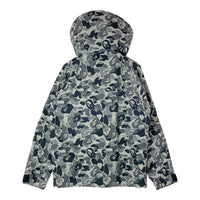 A BATHING APE アベイシングエイプ STUSSY ステューシー スカル サル カモフラ スノーボードジャケット グレー sizeM 瑞穂店