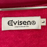 EVISEN エビセン ハーフジップ スウェットトレーナー レッド sizeL 瑞穂店