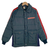 70-80's WESTERN WHEEL ウエスタンホイール 中綿 レーシングジャケット ネイビー アルミYKK Size XS 福生店