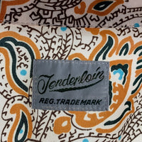 TENDERLOIN テンダーロイン 19SS PE PRINT SHT S/S ペイズリー 半袖 シャツ オレンジ Size S 福生店