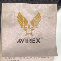 AVIREX アビレックス 6122136 REVERSIBLE STENCIL MA-1 リバーシブル 中綿 フライトジャケット ブラック sizeXXL 瑞穂店
