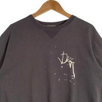 Dior ディオール 22AW Travis Scott トラヴィススコット 刺繡 ペンキ加工 オーバーサイズTシャツ チャコール 283J685B0554 Size M 福生店
