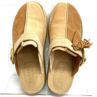Clarks クラークス TREK MULE トレックミュール Light Tan Combi ライトタンコンビ ブラウン size23cm 瑞穂店
