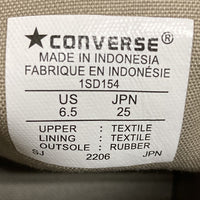 CONVERSE コンバース 1SD154 ハイカットスニーカー オフホワイト size25cm 瑞穂店