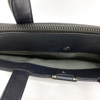 LANVIN COLLECTION ランバン コレクション シュリンクレザー ブリーフケース ネイビー 瑞穂店