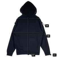 HUF ハフ ESSENTIALS OG LOGO HOODIE エッセンシャルズ ボックスロゴ フーディー パーカー ブラック Size M 福生店