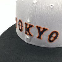New Era ニューエラ 9FIFTY 読売ジャイアンツ スナップバックベースボールキャップ グレー ブラック 福生店