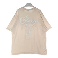STUSSY ステューシー メキシコ製 ワールドツアー Tシャツ ピンク sizeXL 瑞穂店
