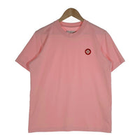 Casablanca カサブランカ 22SS ワンポイント ワッペン Tシャツ ピンク MS22-JTS-001 Size M 福生店