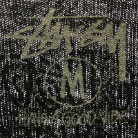 STUSSY ステューシー TOWER RECORDS タワーレコード NO MUSIC NO LIFE Tシャツ ブラック sizeM 瑞穂店