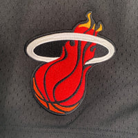 Just Don ジャストドン 20AW mitchell&ness ミッチェルアンドネス Swingman Shorts スウィングマンショーツ マイアミヒート メッシュ ショートパンツ バスパン ブラック Size M 福生店