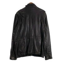 7 Diamonds M-65型 レザーフィールドジャケット ブラック Size 3XL 福生店