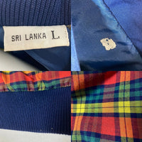 IZOD LACOSTE アイゾッド ラコステ スウィングトップ 裏地チェック ネイビー sizeL 瑞穂店