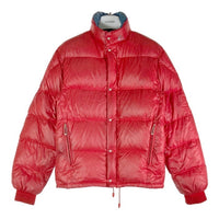 MONCLER モンクレール ナイロン ダウンジャケット レッド フランス製 アシックス レッド Size 00 瑞穂店