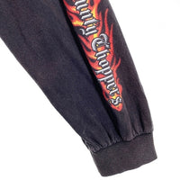 00's ORANGE COUNTY CHOPPERS オレンジカウンティチョッパーズ プリント ロングスリーブTシャツ ブラック メキシコ製 Size XXL 福生店