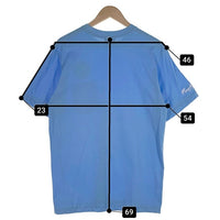 CORE FIGHTER コアファイター プリント ポケットTシャツ ブルー 袖刺繡 Size L 福生店