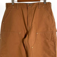 Carhartt カーハート Double Knee Duck Painter Pants ダブルニー ダック ペインターパンツ ブラウン USA製 22年B01-BRN Size 36×32 福生店