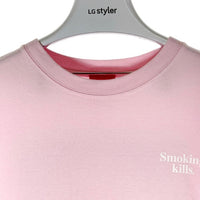 FR2 エフアールツー Smoking Kills プリントTシャツ ピンク sizeF 瑞穂店
