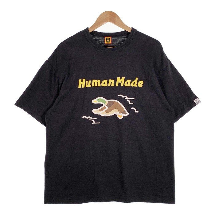 HUMAN MADE ヒューマンメイド フライングダック プリントTシャツ ブラック Size 2XL 福生店