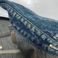 LFYT ラファイエット ダメージ加工 デニムシャツ インディゴ sizeXL 瑞穂店