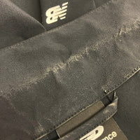 NEW BALANCE ニューバランス JMTL0812 半袖 コーチジャケット ブラック sizeL※襟汚れあり 瑞穂店