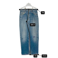 LEVI’S リーバイス 501 ビッグE ボタン裏2 足長R 並行ステッチ ウォッチポケット裏チェーン セルビッジ裏シングル 赤タブ欠損 デニムパンツ インディゴ size31 瑞穂店