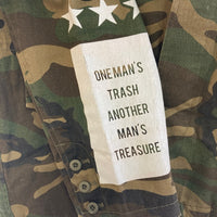 glamb グラム Marques M-65 メルケス ミリタリージャケット カモフラージュ GB15WT/JKT06-a グリーン Size 4 瑞穂店