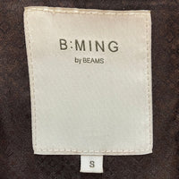 B-MING BEAMS ビームス 19S-BB005 ジップアップジャケット グレージュ SizeS 瑞穂店