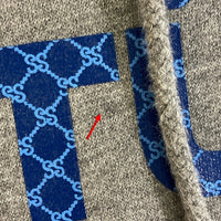 STUSSY ステューシー STUCCI パロディーロゴ プルオーバーパーカー グレー sizeL 瑞穂店